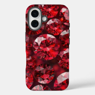 Coque Pour iPhone 16 Red Rubies iPhone / iPad case