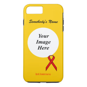 Coques Pour iPhone Red Standard Ribbon Modèle par Kenneth Yoncich