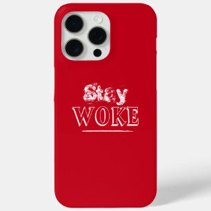 Coque Case-Mate iPhone Red Stay Woke tendance