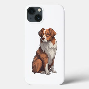 Case-Mate iPhone Case Red Tri Australian Shepherd