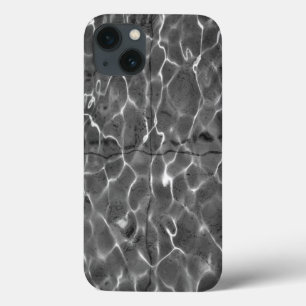 Case-Mate iPhone Case Reflets de lumière sur l'eau : Noir & Blanc