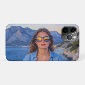 Case-Mate iPhone Case Reflets du coucher de soleil méditerranéen – Moder