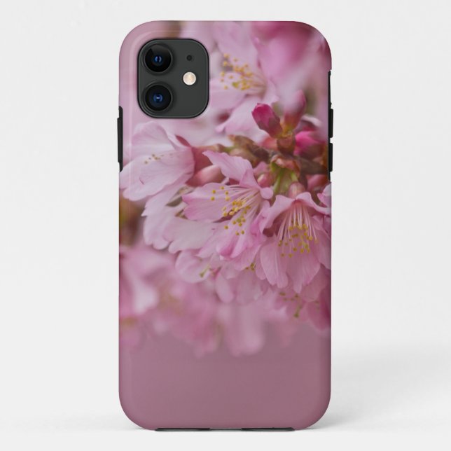Coques Case-Mate iPhone Reflets Rose Pâle des Fleurs de Cerisier Sakura (Dos)