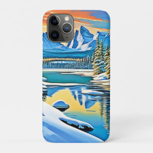 Case-Mate iPhone Case Réflexion sur la montagne neigeuse