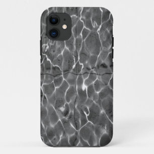 Coque Case-Mate Pour iPhone Réflexions de la lumière sur l'eau : Noir et blanc