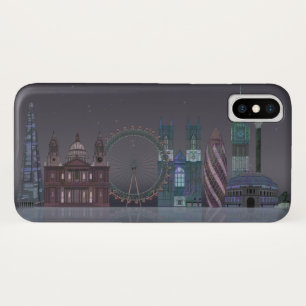 Case-Mate iPhone Case Réflexions de la nuit Londres Skyline