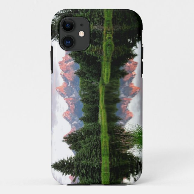 Coques Case-Mate iPhone Réflexions grandes de Teton au-dessus de l'étang (Dos)