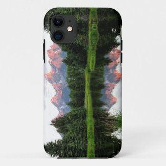 Case-Mate iPhone Case Réflexions grandes de Teton au-dessus de l'étang