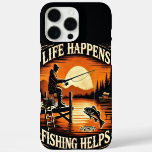 Coque iPhone 16 Pro Max Réflexions sur le coucher du soleil sur l'eau