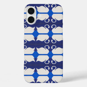 Coque Pour iPhone 16 Plus Réflexions sur les cygnes dans le lac Crochet arti