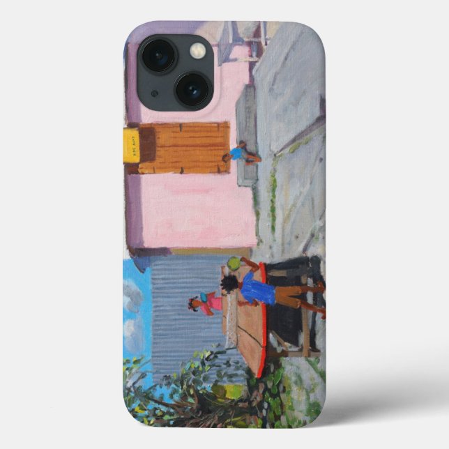Coques Case-Mate iPhone Refuge de De African Queen de ping-pong (Verso)