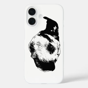 Coque Pour iPhone 16 Regard quotidien calme — Terrier