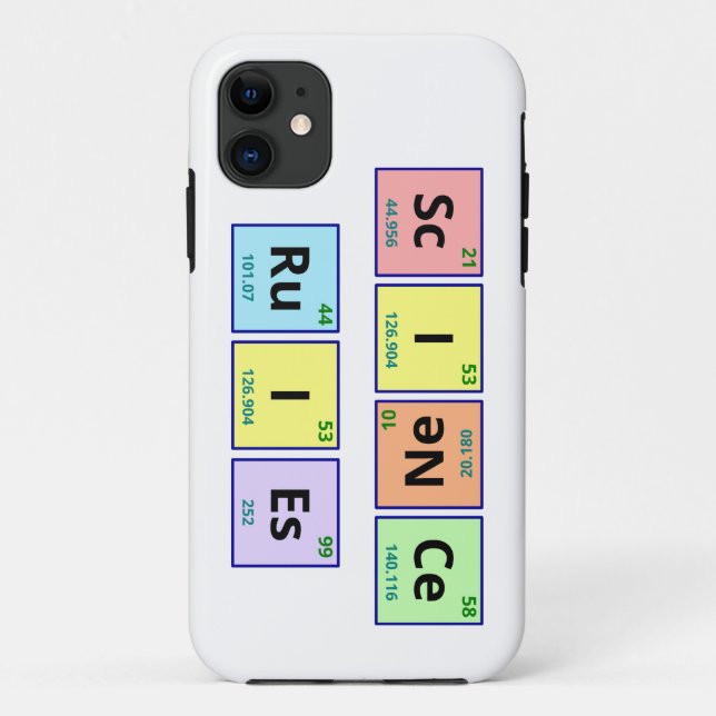 Coques Case-Mate iPhone Règles de la Science (Dos)