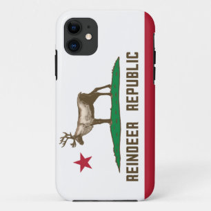 Case-Mate iPhone Case Reindeer Republic California Drapeau Caribou