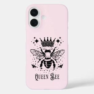 Coque Pour iPhone 16 Reine Abeille – Emblème de Tarot Mystique