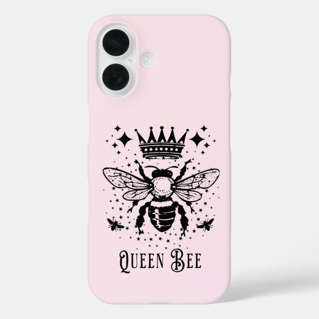 Coques Case-Mate iPhone Reine Abeille – Emblème de Tarot Mystique (Verso)