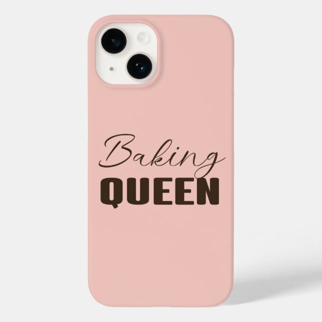 Coques Case-Mate iPhone Reine de cuisson - amant de cuisson (Verso)