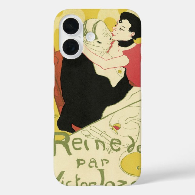 Coques Case-Mate iPhone Reine de Joie (Reine du Plaisir) Toulouse Lautrec (Verso)