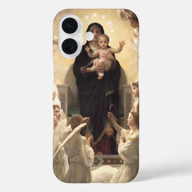 Coques Case-Mate iPhone Reine des Anges Regina Angelorum par Bouguereau (Verso)