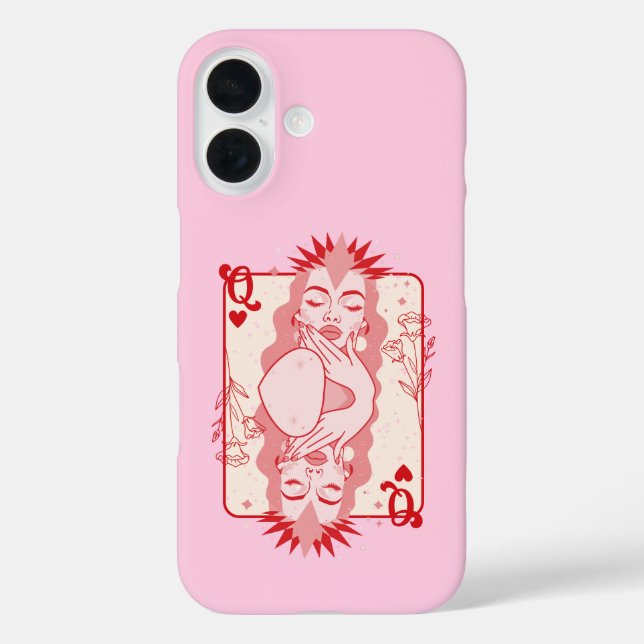 Coques Case-Mate iPhone Reine des Coeurs (Verso)