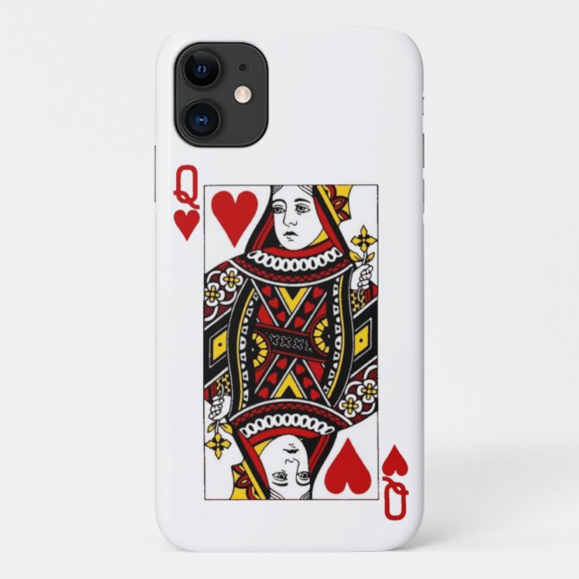 Coques Case-Mate iPhone Reine des Coeurs (Dos)