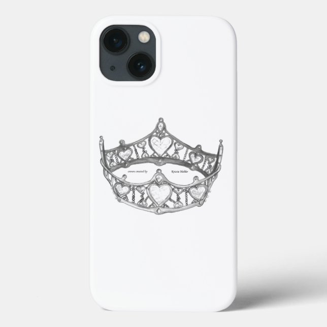 Coques Case-Mate iPhone Reine des Coeurs couronne argent tiara iphone 6 co (Verso)