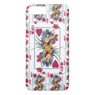 Etui iPhone Case-Mate Reine des cœurs et des fleurs