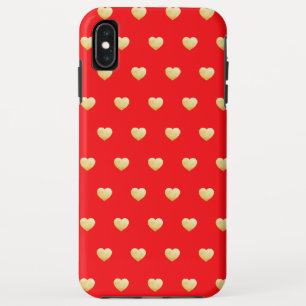 Case-Mate iPhone Case Reine des Coeurs Motif rouge or