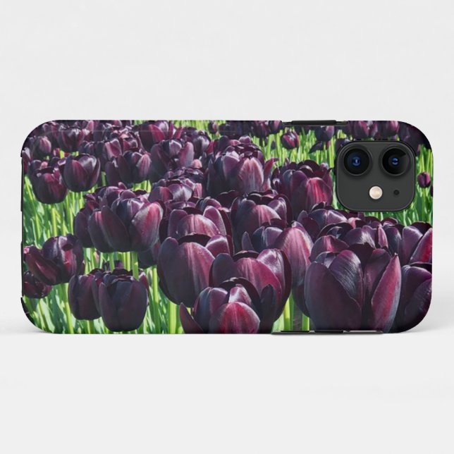 Coques Case-Mate iPhone Reine des Tulips (Dos (Horizontal))
