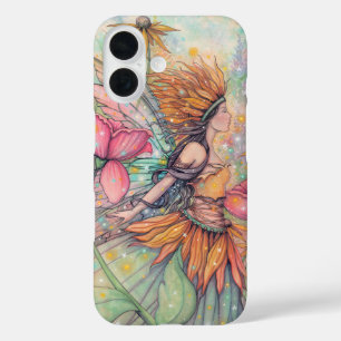 Coque Pour iPhone 16 Reine d'été Fée Fantaisie Art