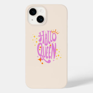 Coque Case-Mate iPhone Reine d'Halloween, reine d'Halloween rétro, art d'