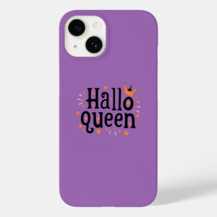 Coque Case-Mate iPhone Reine d'Halloween, reine d'Halloween rétro, art d'
