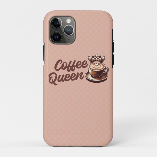 Coques Case-Mate iPhone Reine du café (Dos)