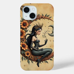 Coque Case-Mate iPhone Reine du Croissant de Tournesol
