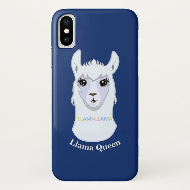 Coques Case-Mate iPhone Reine Lama (Dos)