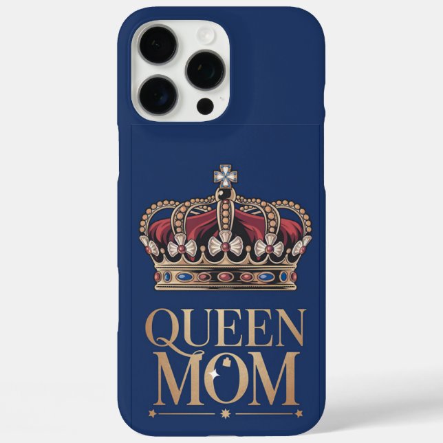 Coques Case-Mate iPhone Reine Maman Couronne (Verso)