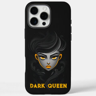 Coque iPhone 16 Pro Max Reine noire en colère