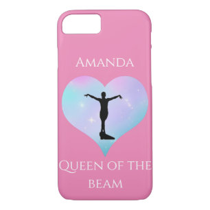 Case-Mate iPhone Case Reine Rose Des Poutres Gymnastique Personnalisée