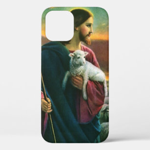 Case-Mate iPhone Case Religion Vintage, Christ Bon Berger avec son troup