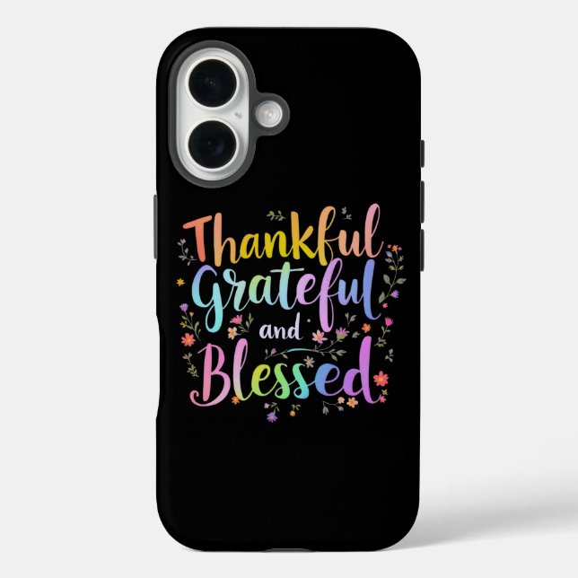 Coques Case-Mate iPhone Remerciements, grâces et bienheureux - Une chute v (Verso)