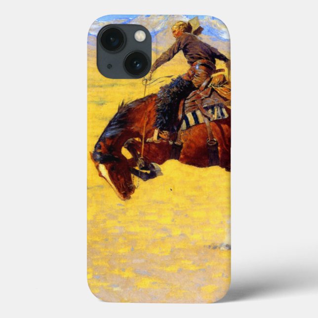 Coques Case-Mate iPhone Remington Old West Horse et Cowboy (Verso)