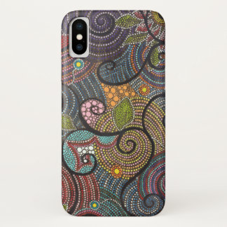 Case-Mate iPhone Case Remous et points de Fling de Boho