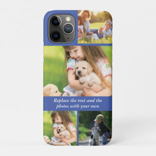 Case-Mate iPhone Case Remplacez le texte et les photos par le vôtre