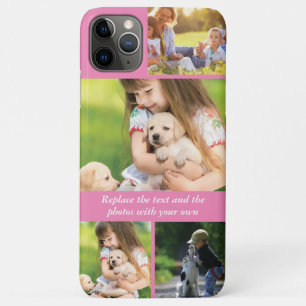 Case-Mate iPhone Case Remplacez le texte et les photos par le vôtre