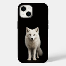 Renard arctique ivoire Black 4 Luxe iPhone 14 Mate