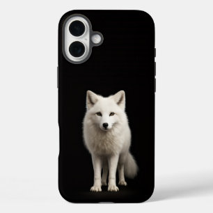 Coque Pour iPhone 16 Plus Renard arctique ivoire iPhone 16 Plus Black 4 Luxe