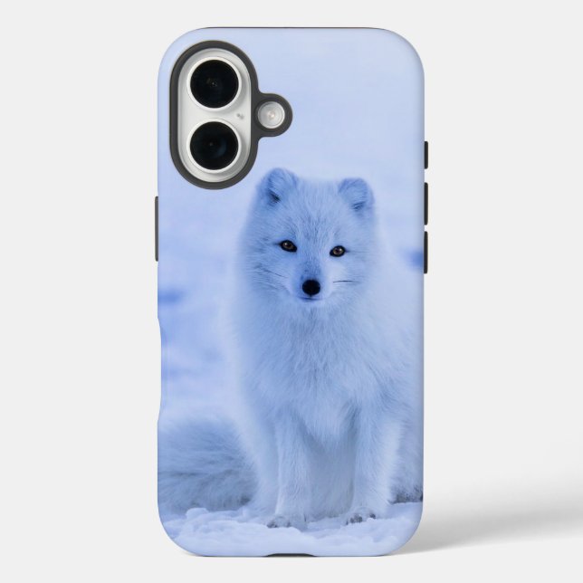 Coques Case-Mate iPhone Renard Arctique, photographie Islande (Verso)