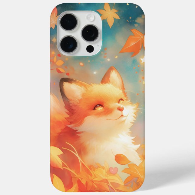 Coques Case-Mate iPhone Renard Automne Enchanté (Verso)