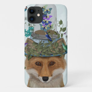 Case-Mate iPhone Case Renard avec papillon Bell Jar