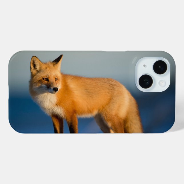 Coques Case-Mate iPhone Renard Brun (Verso (horizontal))
